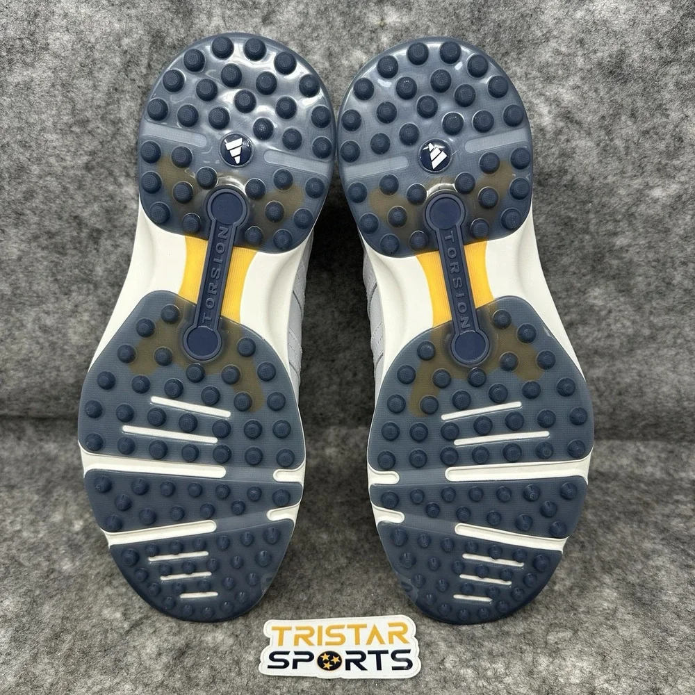 Adidas MC Z-Traxion Spikeless Golf Shoes Mens Size 11 White Leather IF2713